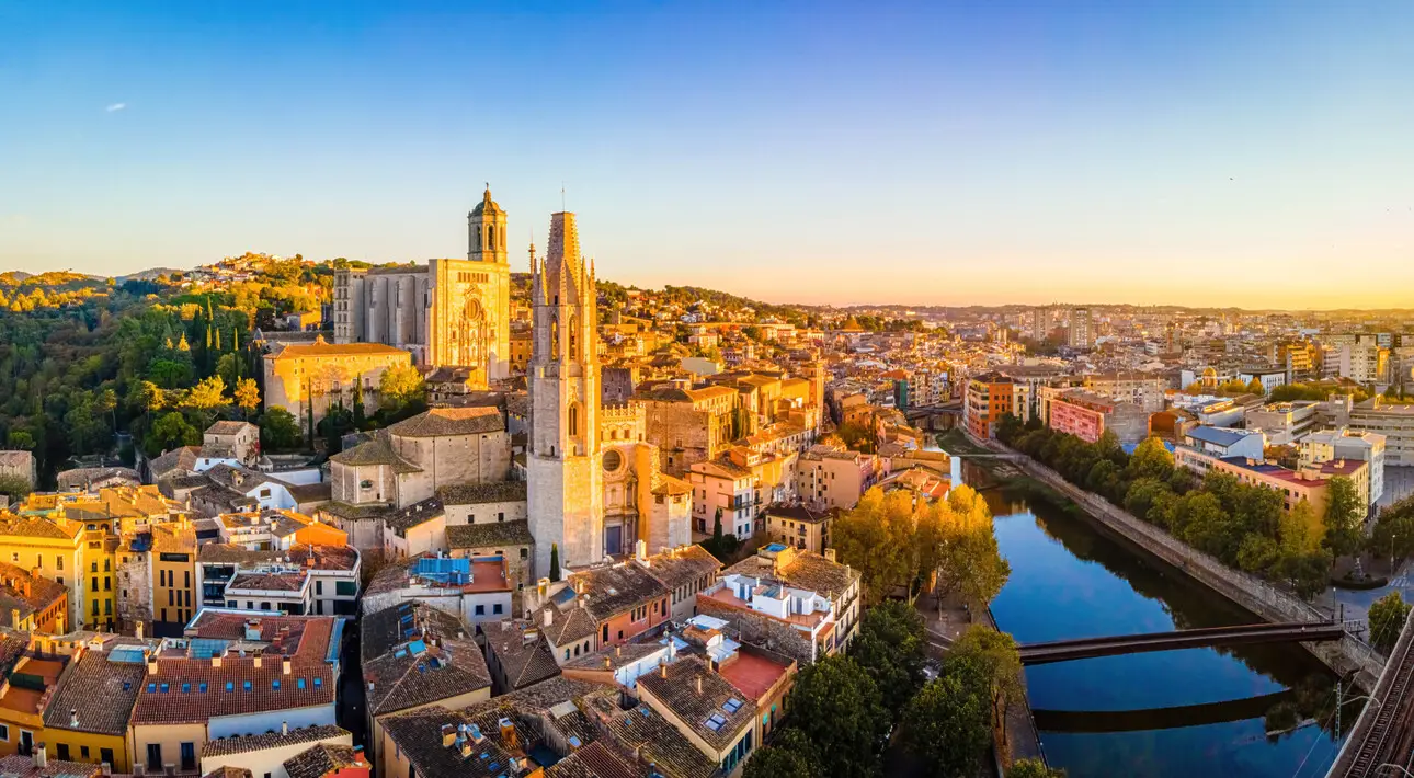 Gérone — vieille ville médiévale et cathédrale